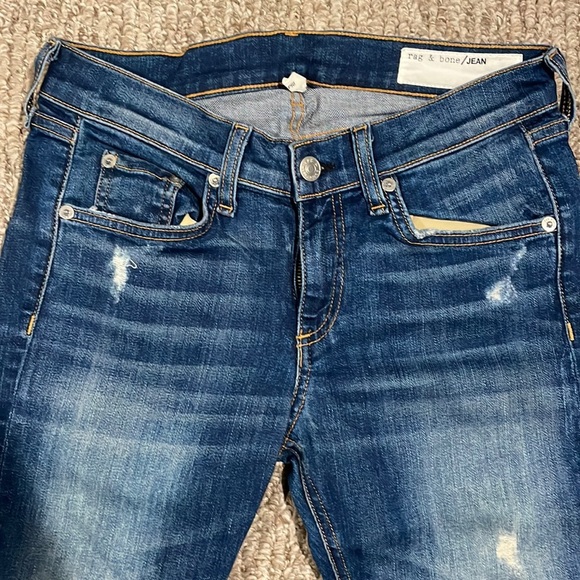 Rag & bone capri canyon distressed jeans - Picture 4 of 12